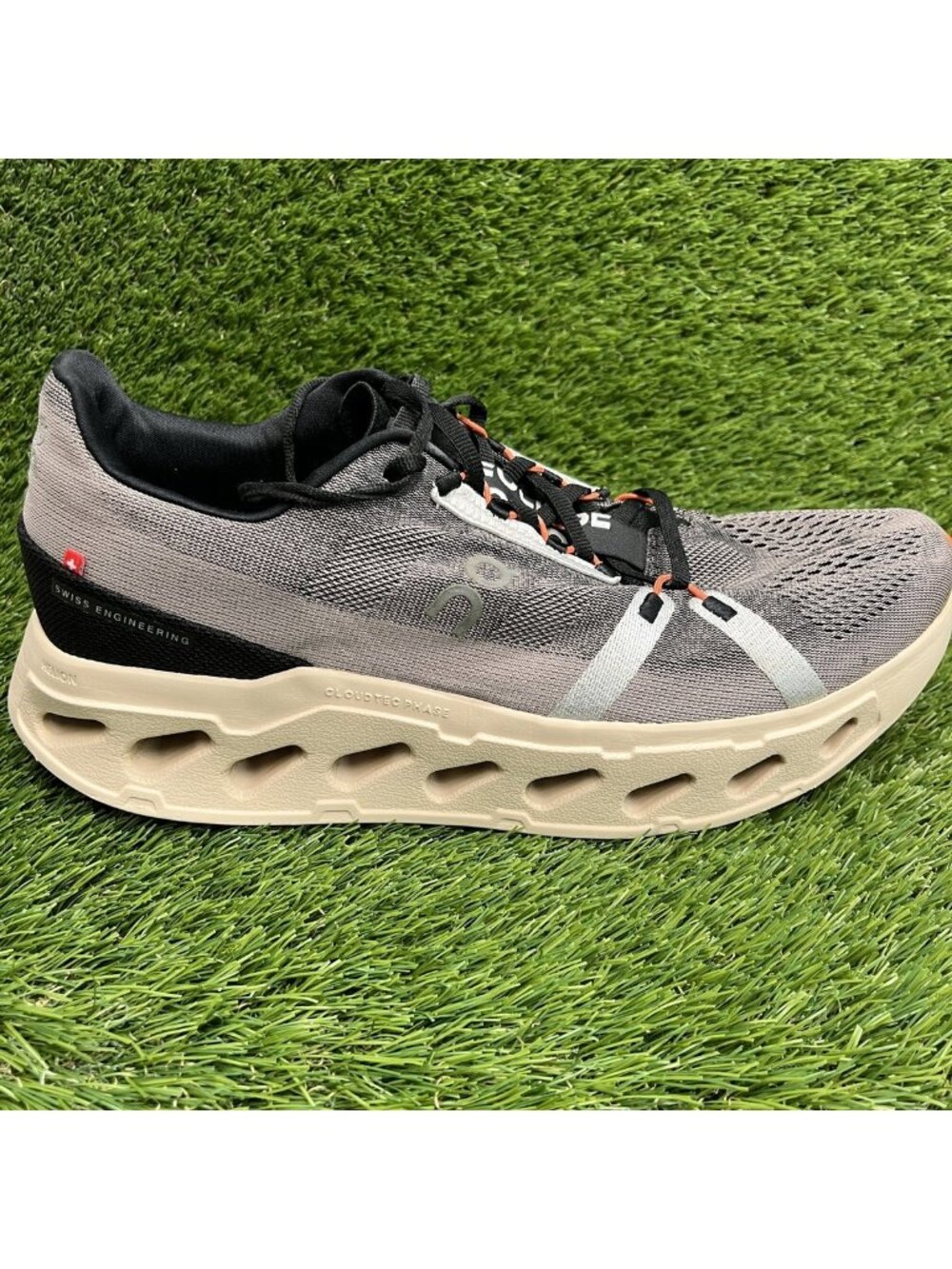 On Cloudeclipse Mens Size 12.5 Dark Gray Black Athletic Running Shoes Sneakers